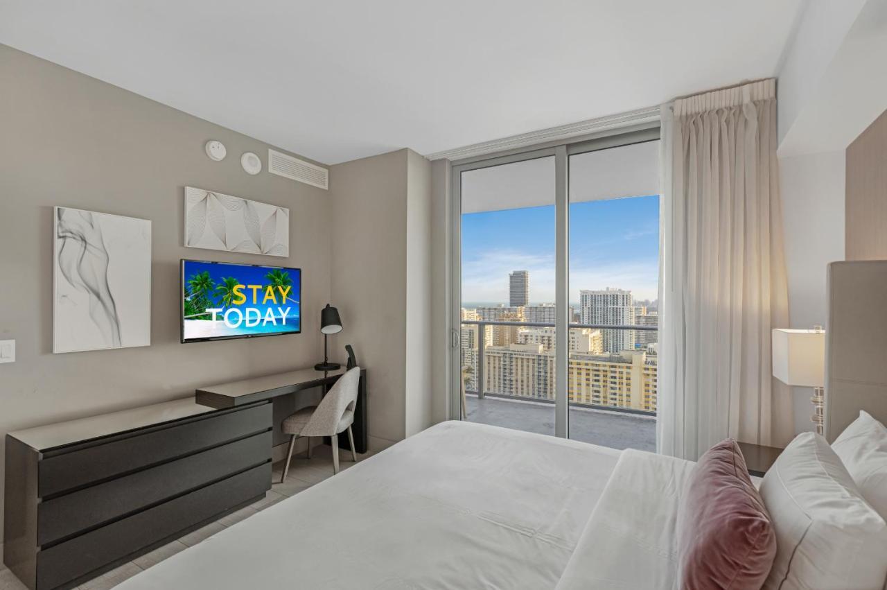 Hyde House - Luxury High Floor 2br 2ba With Direct Ocean View, Roof Pool, Amenities Hollywood